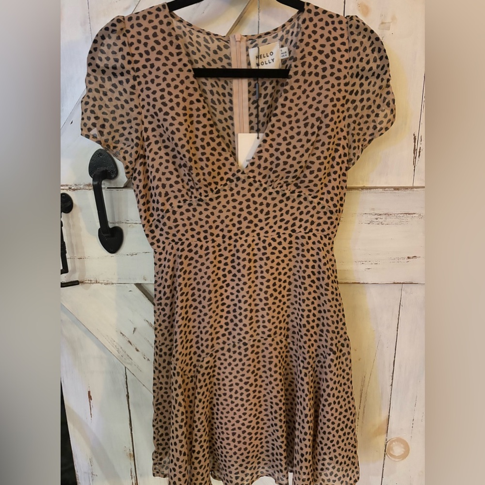 Sundress,  lined light&  flowy. 33” from shoulder seem to bottom, Sheer back